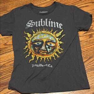 Sublime Graphic T-Shirt in Charcoal